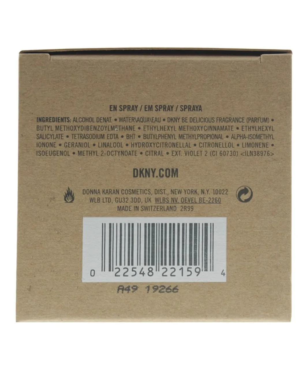DKNY Womens Be Delicious Eau de Toilette 30ml Spray - Apple - One Size