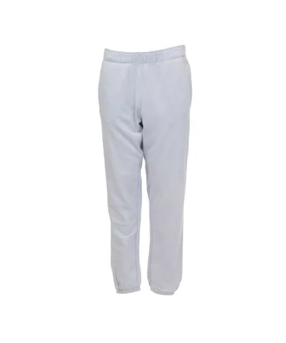 DKNY Womenss Acid Wash Joggers in Blue Cotton