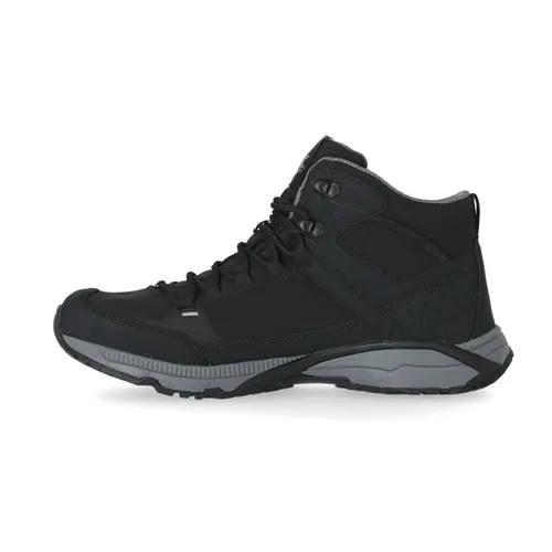 DLX Renton Mens Walking Waterproof Boots Lightweight Black