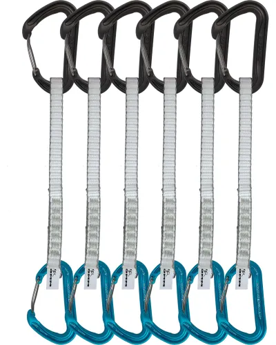 DMM Aether Quickdraw 18cm   6 Pack - Turquoise