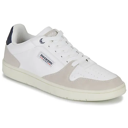 Dockers by Gerli  52LD001  men's Shoes (Trainers) in White