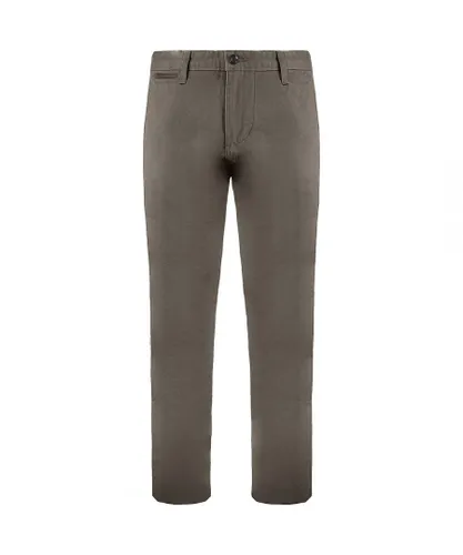 Dockers Slim Fit Mens Brown Chino Trousers Cotton