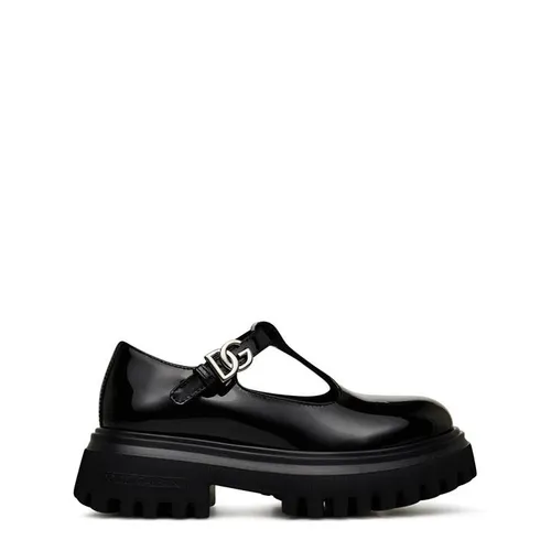 Dolce and Gabbana Dg Loafers Jn34 - Black