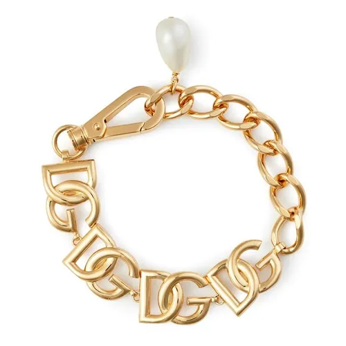 Dolce and Gabbana Dg Pearl Bracelet - Gold