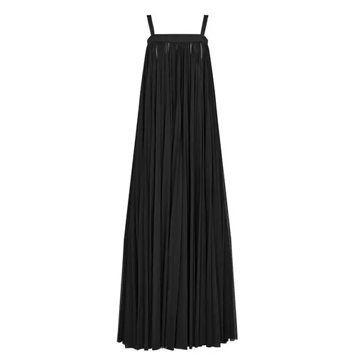 Dolce and Gabbana Dg Split Dress Ld31 - Black