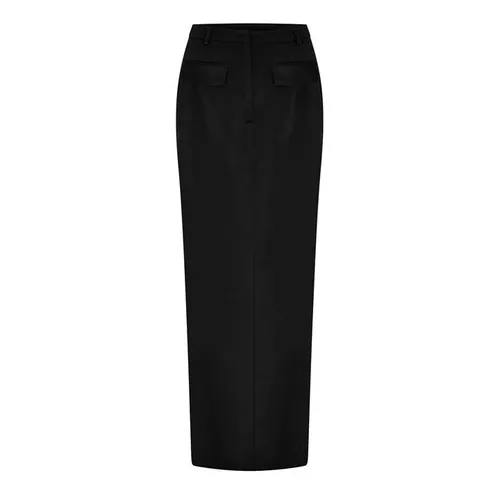 DOLCE AND GABBANA Re-Editiontailored Maxi Skirt - Black