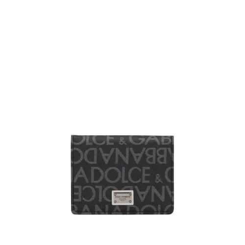 Dolce & Gabbana , 8B969 Ticket Holder ,Black male, Sizes: ONE SIZE