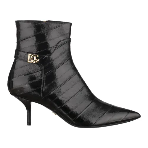 Dolce & Gabbana , Anguilla Ankle Boots ,Black female, Sizes: