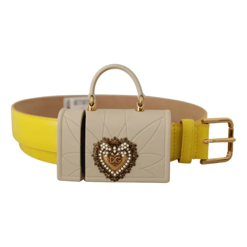 Dolce & Gabbana , Belt ,Yellow female, Sizes: