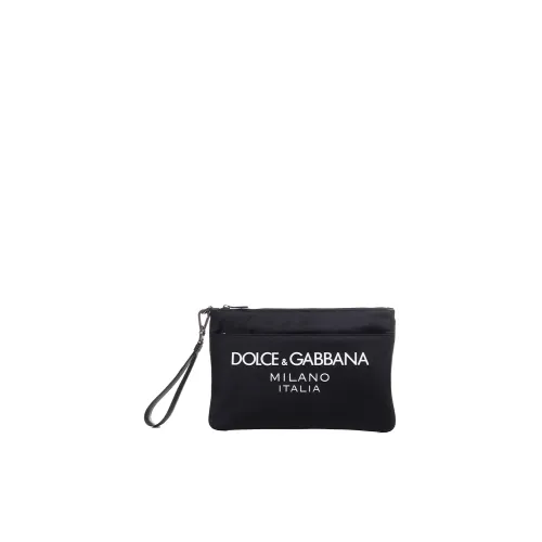Dolce & Gabbana , Black Cotton Elastan Bags ,Black male, Sizes: ONE SIZE