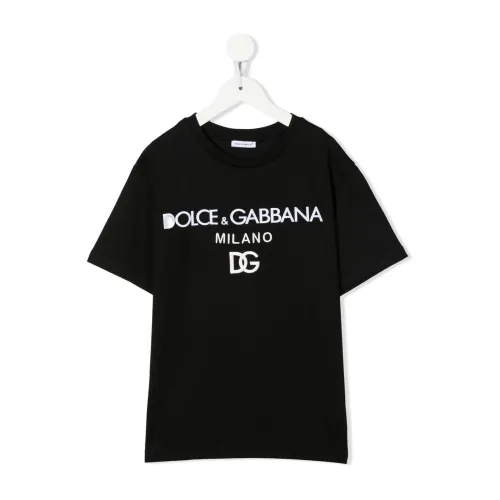Dolce & Gabbana , Black Girls T-Shirts & Polos ,Black female, Sizes: