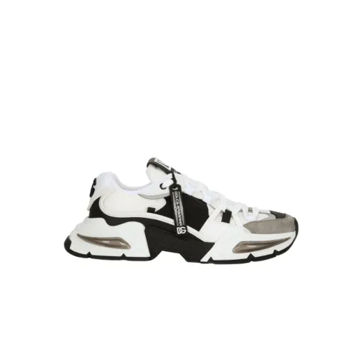 Dolce & Gabbana , Black Grey Airmaster Sneaker ,Gray male, Sizes: