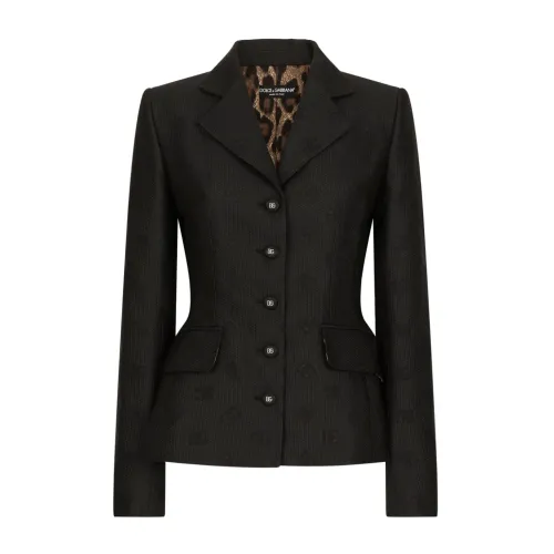 Dolce & Gabbana , Black Jacket ,Black female, Sizes: