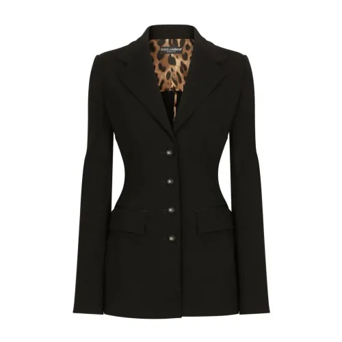Dolce & Gabbana , Black Jacket ,Black female, Sizes: