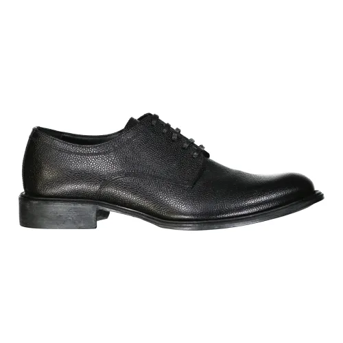 Dolce & Gabbana , Black Leather Loafers for Men ,Black male, Sizes: