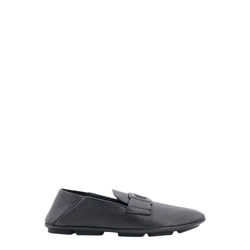 Dolce & Gabbana , Black Loafer Shoes ,Black male, Sizes: