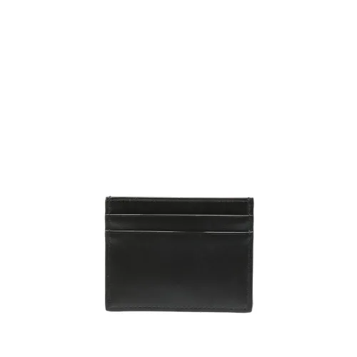 Dolce & Gabbana , Black Logo-Plaque Card Holder ,Black female, Sizes: ONE SIZE