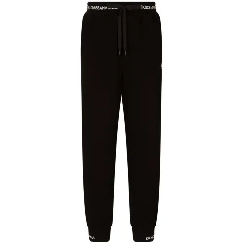 Dolce & Gabbana , Black Noos Mens Trousers ,Black male, Sizes: