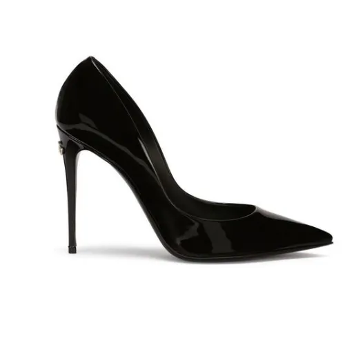 Dolce & Gabbana , Black Patent Leather Pumps ,Black female, Sizes:
