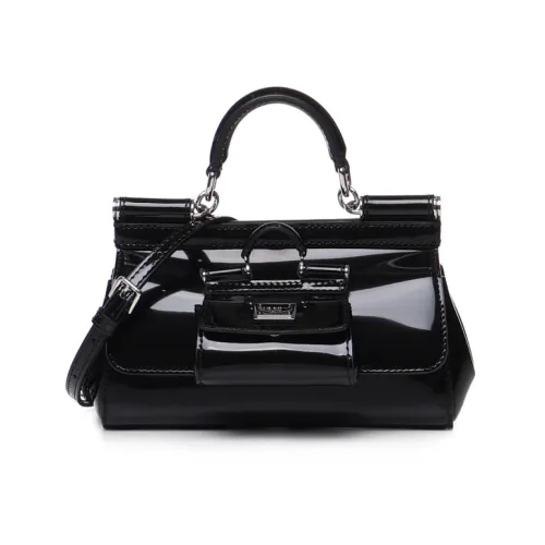 Dolce & Gabbana , Black Sicily Bag - Small Coin Purse - Elegant Design ,Black female, Sizes: ONE SIZE