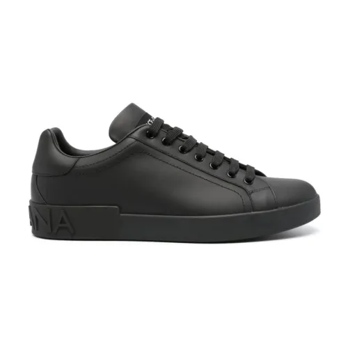 Dolce & Gabbana , Black Sneakers Cs1772 A1065 ,Black male, Sizes:
