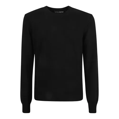 Dolce & Gabbana , Black Sweaters - Stylish Collection ,Black male, Sizes: