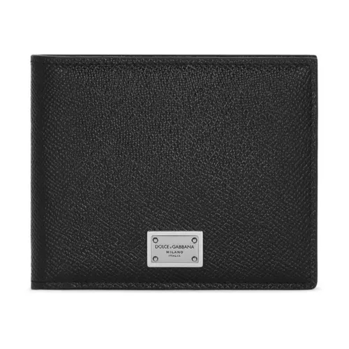 Dolce & Gabbana , Black Wallets Collection ,Black male, Sizes: ONE SIZE