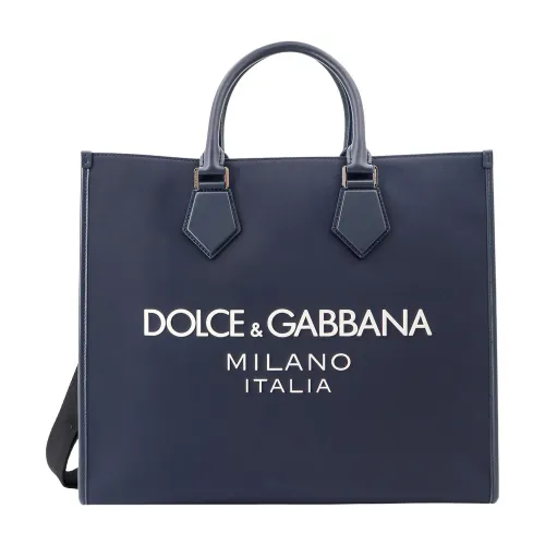Dolce & Gabbana , Blue Handbag with Adjustable Strap ,Blue male, Sizes: ONE SIZE