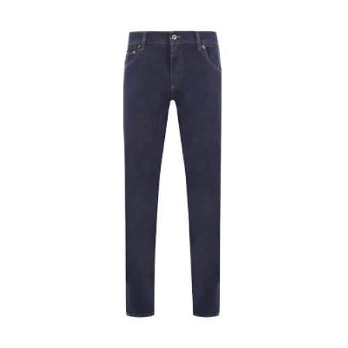 Dolce & Gabbana , Blue Skinny-Fit Denim Jeans ,Blue male, Sizes: