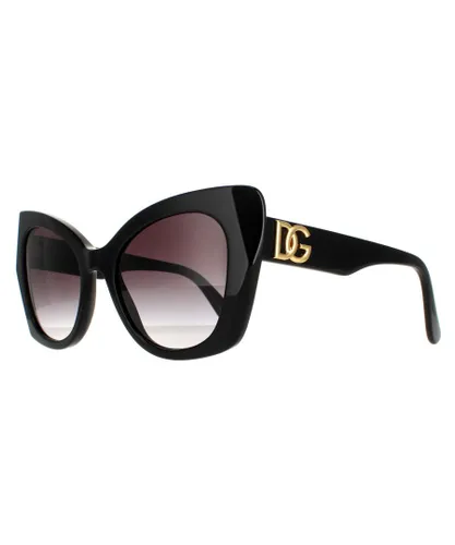Dolce & Gabbana Butterfly Womens Black Grey Gradient DG4405 - One