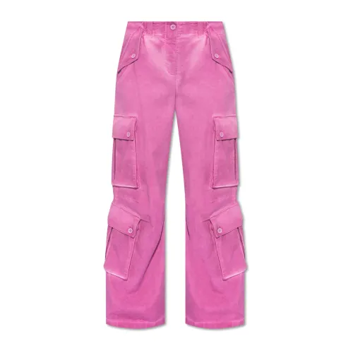 Dolce & Gabbana , Cargo trousers ,Pink female, Sizes: