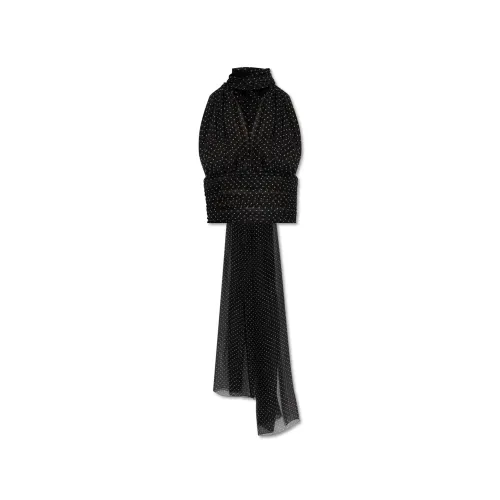 Dolce & Gabbana , Chiffon top ,Black female, Sizes: