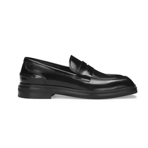 Dolce & Gabbana , Classic Penny Loafers ,Black male, Sizes: