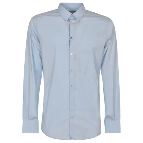 Dolce & Gabbana , Clear Blue Elegance Shirt ,Blue male, Sizes: