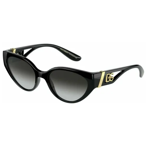 Dolce & Gabbana , Contemporary Cat-Eye Sunglasses ,Black female, Sizes: