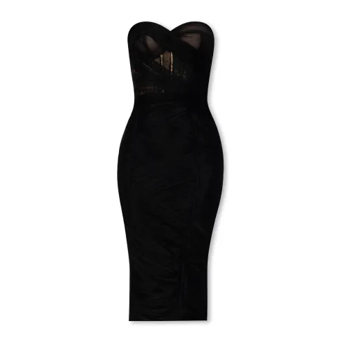 Dolce & Gabbana , Corset dress ,Black female, Sizes:
