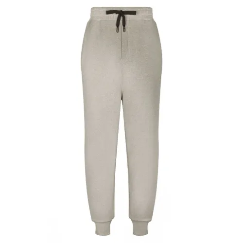 Dolce & Gabbana , Crest-Print Track Pants ,Gray male, Sizes: