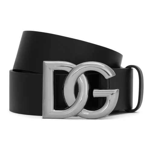 Dolce & Gabbana , Designer Belts Collection ,Black male, Sizes: