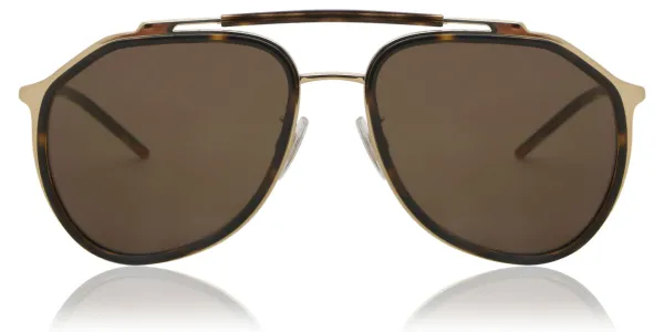 Dolce & Gabbana DG2277 02/73 Men's Sunglasses Gold Size 57