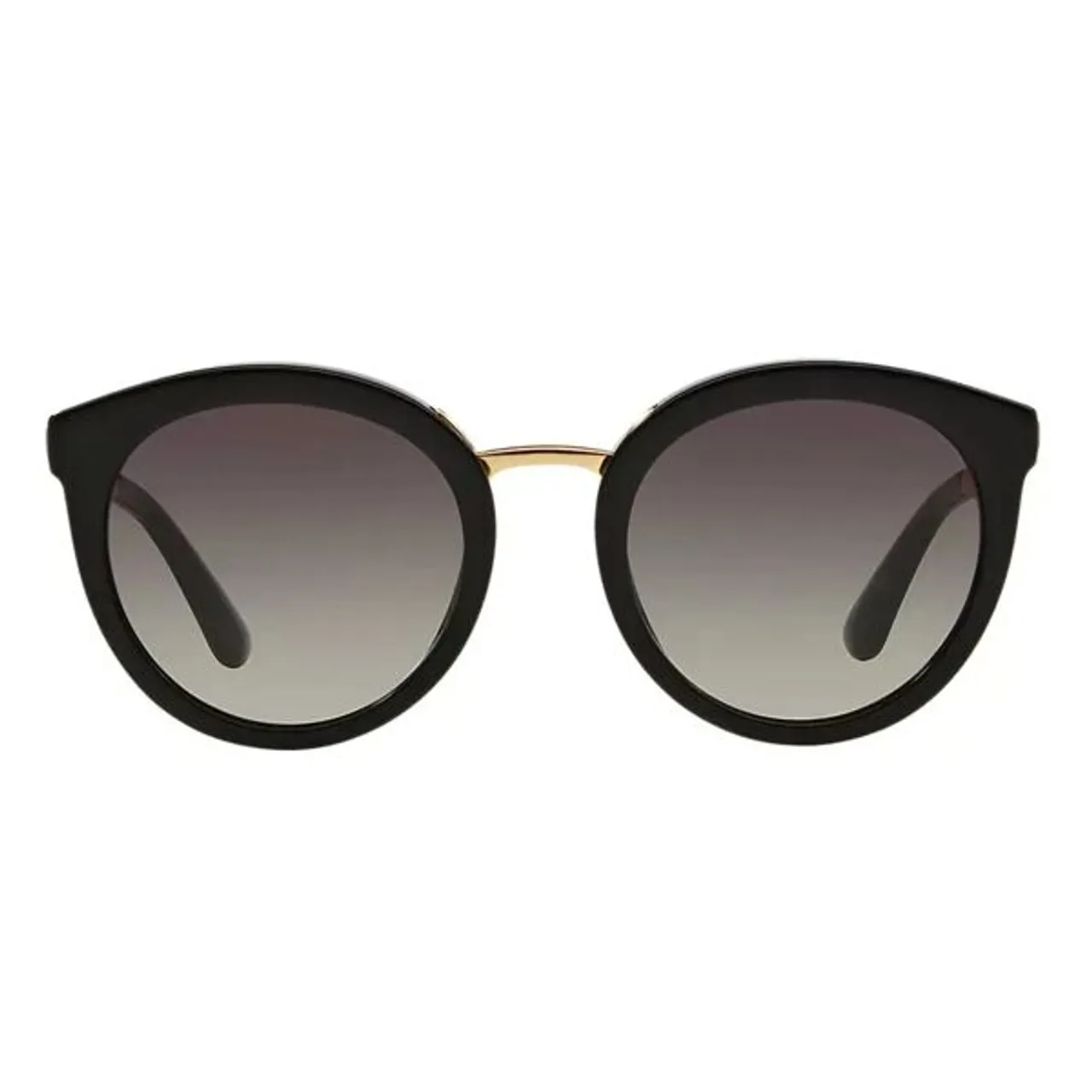 Dolce & Gabbana DG4268 Round Sunglasses - Black - Female