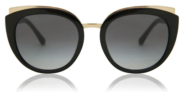 Dolce & Gabbana DG4383 501/8G Women's Sunglasses Black Size 54