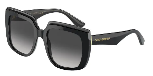 Dolce & Gabbana DG4414 501/8G Women's Sunglasses Black Size 54