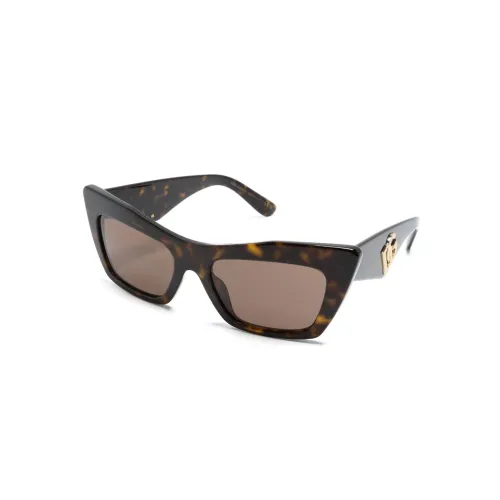 Dolce & Gabbana , Dg4435 50273 Sunglasses ,Brown female, Sizes: