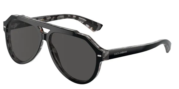 Dolce & Gabbana DG4452 340387 Men's Sunglasses Black Size 60