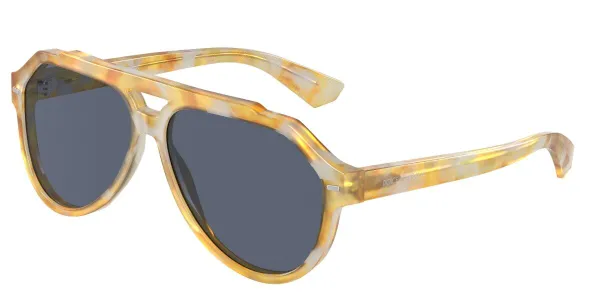 Dolce & Gabbana DG4452F Asian Fit Polarized 34222V Men's Sunglasses Tortoiseshell Size 60