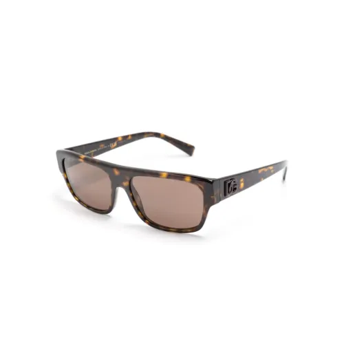 Dolce & Gabbana , Dg4455 50273 Sunglasses ,Brown male, Sizes: