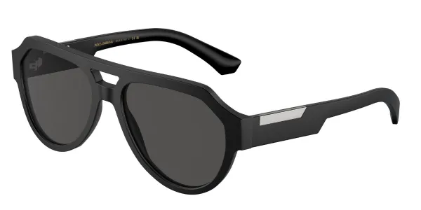 Dolce & Gabbana DG4466 25256G Men's Sunglasses Black Size 56