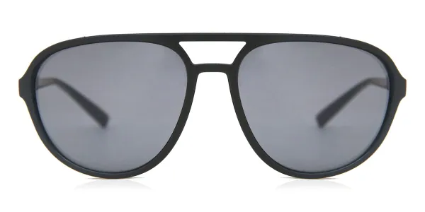 Dolce & Gabbana DG6150 Polarized 252581 Men's Sunglasses Black Size 60
