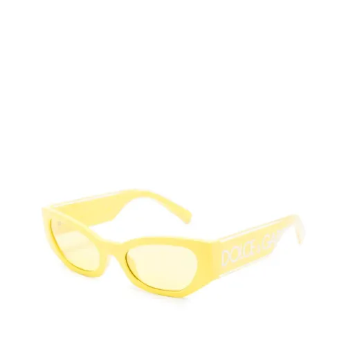 Dolce & Gabbana , Dg6186 333485 Sungles ,Yellow female, Sizes: