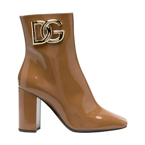 Dolce & Gabbana , Dolce Gabbana Boots Brown ,Brown female, Sizes: